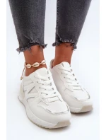 Dámské bílé tenisky z ekokože Kaimans