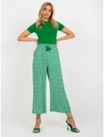Kalhoty D73770R62237A zelená Kalhoty D73770R62237A zelená
