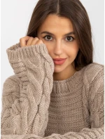 Dámský svetr LC SW 8044 béžový