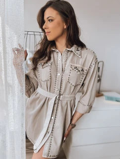 Džínové šaty RAFAELA beige FashionStreet EY2227