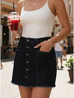 Dámská modrá sukně-šortky FashionStreet SY0528
