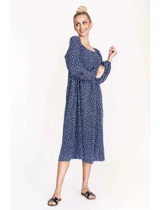 Světle modré dámské šaty se spuštěnými rameny Ann Gissy (DLY018) Světle modré dámské šaty se spuštěnými rameny Ann Gissy (DLY018)