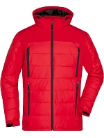 Daiber JN 1050 Pánská outdoorová hybridní bunda 02.1050 red Daiber JN 1050 Pánská outdoorová hybridní bunda 02.1050 red