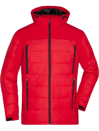 Daiber JN 1050 Pánská outdoorová hybridní bunda 02.1050 red Daiber JN 1050 Pánská outdoorová hybridní bunda 02.1050 red