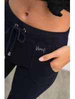 Vamp - Pohodlné dámské teplákové kalhoty 18375 - Vamp Vamp - Pohodlné dámské teplákové kalhoty 18375 - Vamp