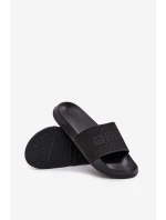 Pánské Pantofle Na Pěnové Podešvi Big Star SS174356 Černé