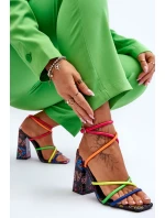 Módní sandály na vysokém podpatku Vícebarevné Josette