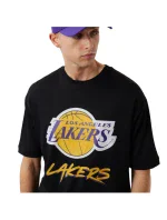 Pánské tričko NBA Los Angeles Lakers Script M M Mesh Tee M 60284737 - New Era