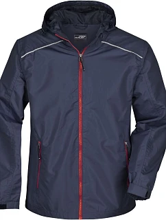 Daiber JN 1118 Pánská bunda do deště 02.1118 navy/red