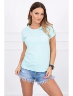 Nakupování je moje kardio mátová halenka Nakupování je moje kardio mátová halenka