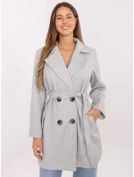 Kabát IT EN A9590.85 světle šedý