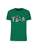 Personalizované pánské tričko - táta/děda z fotek 