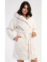Dámský župan krátký s kapucí Karolína