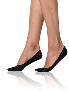 Balerínkové ponožky COMFORT BALLERINAS - BELLINDA - černá