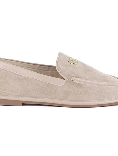 Dámské semišové polobotky Vinceza béžové 62271