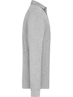Daiber JN 1842 Pánské pracovní piqué polo s dlouhým rukávem 02.1842 grey heather Daiber JN 1842 Pánské pracovní piqué polo s dlouhým rukávem 02.1842 grey heather
