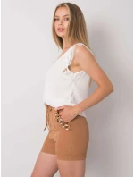 Šortky DHJ SN 13260.38P světle hnědá