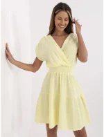 Šaty MI SK 92160.00 světle žluté