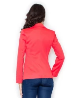 Dámské sako M085 korálová - Figl