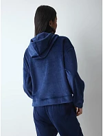 Dámská mikina Velour Rib Hoodie Admiral tmavě modrá - TRIUMPH Dámská mikina Velour Rib Hoodie Admiral tmavě modrá - TRIUMPH