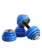 HMS SGG30 BAR sada závaží 2 v 1 (činka a činky) 30 kg