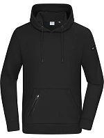 Daiber 8046 Pánská interlock mikina s kapucí 02.8046 black