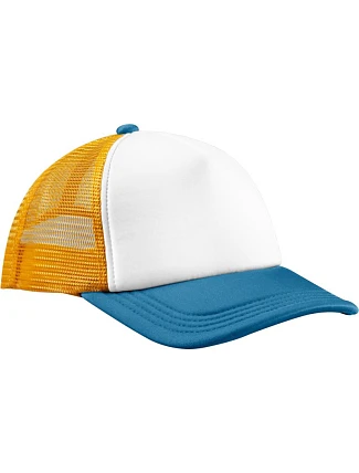 Beechfield B 639 5 panelová Retro Trucker kšiltovka 53.0639 sunflower/heritage blue Beechfield B 639 5 panelová Retro Trucker kšiltovka 53.0639 sunflower/heritage blue