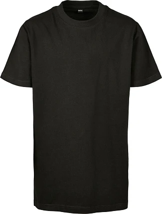 Build your Brand BY 116 Dětské tričko z těžké bavlny 56.0116 black