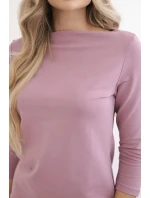 Klasické tmavě růžové šaty Klasické tmavě růžové šaty