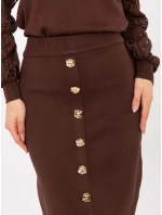 Sukně PM SD W937.79 hnědá