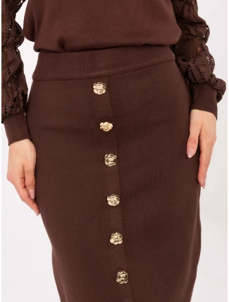 Sukně PM SD W937.79 hnědá