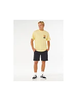 Pánské tričko RIP CURL Search Dawn Tee, žluté Pánské tričko RIP CURL Search Dawn Tee, žluté