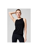 Dámské tréninkové tričko CASALL Soft Texture Tank, černé