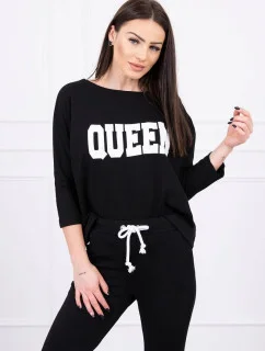 Sada s potiskem Queen black