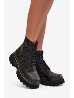 Dámské boty Artiker – černé, na platformě