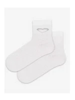 TENKÉ PONOŽKY BARVA 2-6 LET DÍVKY BÍLÉ 24-26