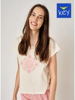 Pyžamo Key LNS 796 A24 cr/r S-XL dámské