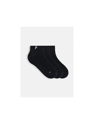 Ponožky Peak Performance Low Sock 3, černá barva Ponožky Peak Performance Low Sock 3, černá barva