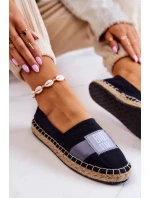 Dámské slip-on espadrilky Big Star JJ274963 Černá