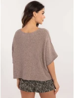 Svetr IT SW 0811.82P tmavě lila