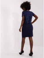 Šaty LK SK 509284 2.03X tmavě modrá Šaty LK SK 509284 2.03X tmavě modrá
