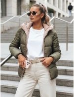 Dámská přechodná bunda oboustranně prošívaná VICTORIA SNUG zlatá TY3697