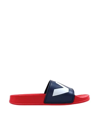 Levi's June L navy blue and red women's flip-flops VPOL0239S-0290 dámské
