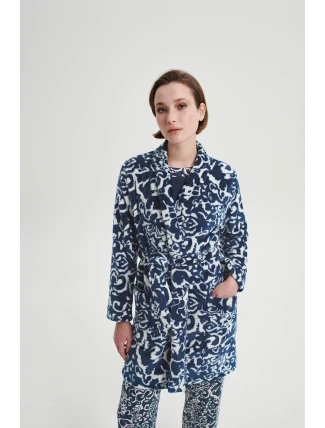 Vamp - Dámský župan s potiskem 19072 - Vamp Vamp - Dámský župan s potiskem 19072 - Vamp