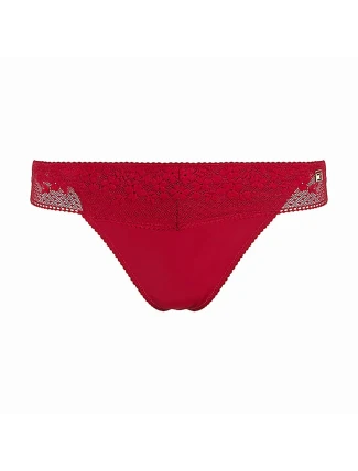 Dámská tanga Ditsy Lace UW0UW03815-XJV - Tommy Hilfiger