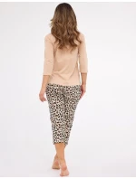 Cornette 602/441 Panther 4 3/4 S-2XL dámské pyžamo