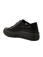 Lee Cooper dámské sportovní boty black platform lace-up dámské