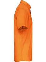 Kariban K 551 Popelínová košile "Ace" s krátkým rukávem 20.K551 orange Kariban K 551 Popelínová košile "Ace" s krátkým rukávem 20.K551 orange