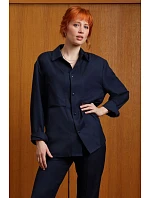 NEOBLU Madden Košilová bunda 24.4802 deep black NEOBLU Madden Košilová bunda 24.4802 deep black