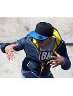 Result Headwear RC 082X 6 panelová kšiltovka s plochým kšiltem 28.082X black/purple